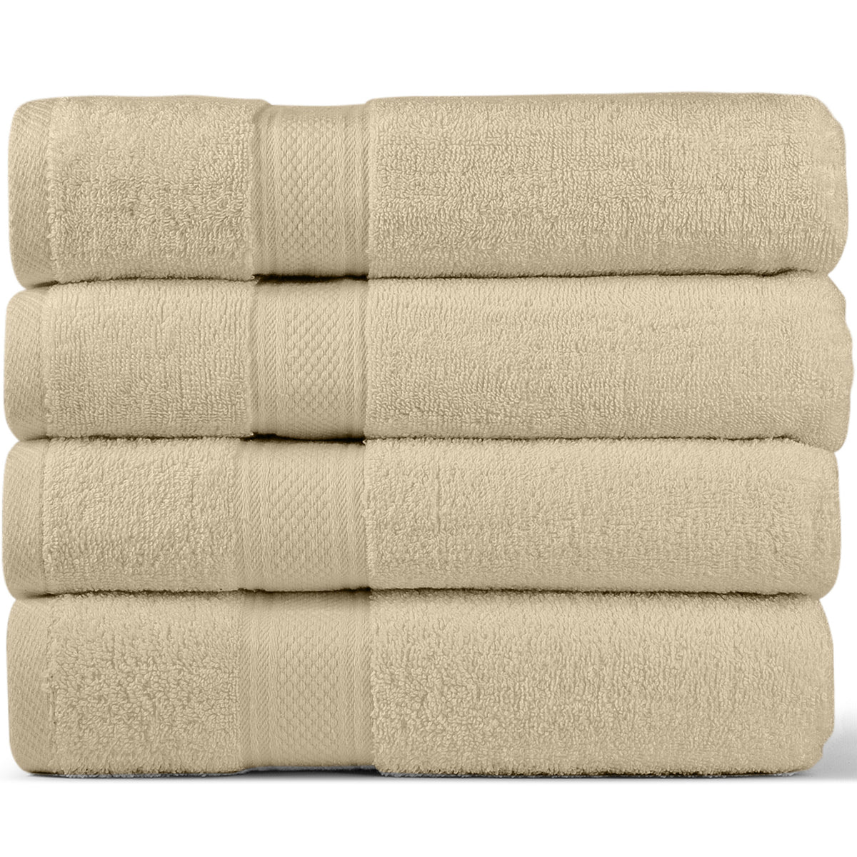 Beige Towel Set (Pack of 4)