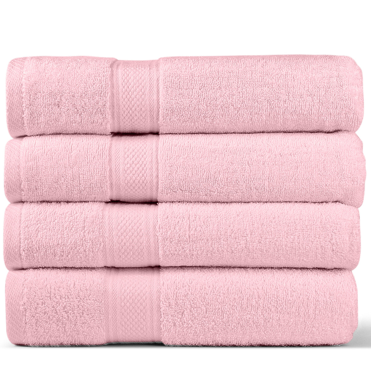 Pink Towel Set (Pack of 4)